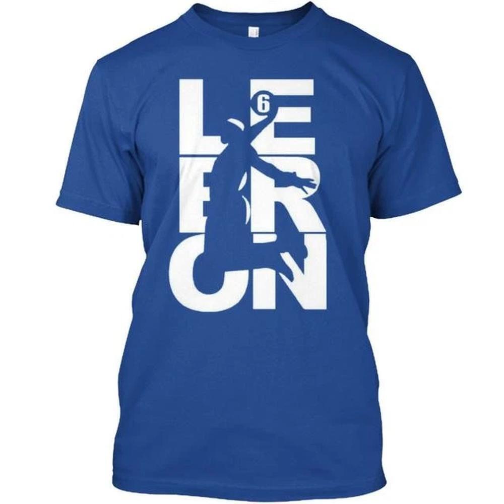 Lebron James Basketball T-Shirt Made In The Usa  To 5